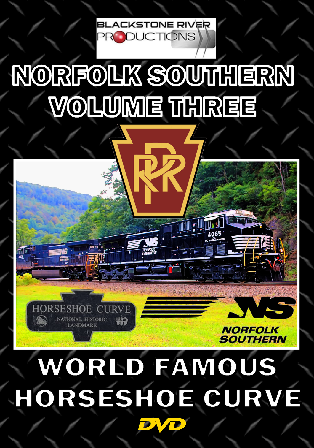 BD-R500078 NORFOLK SOUTHERN VOLUME THREE WORLD FAMOUS HORSESHOE CURVE BLU-RAY BD-R